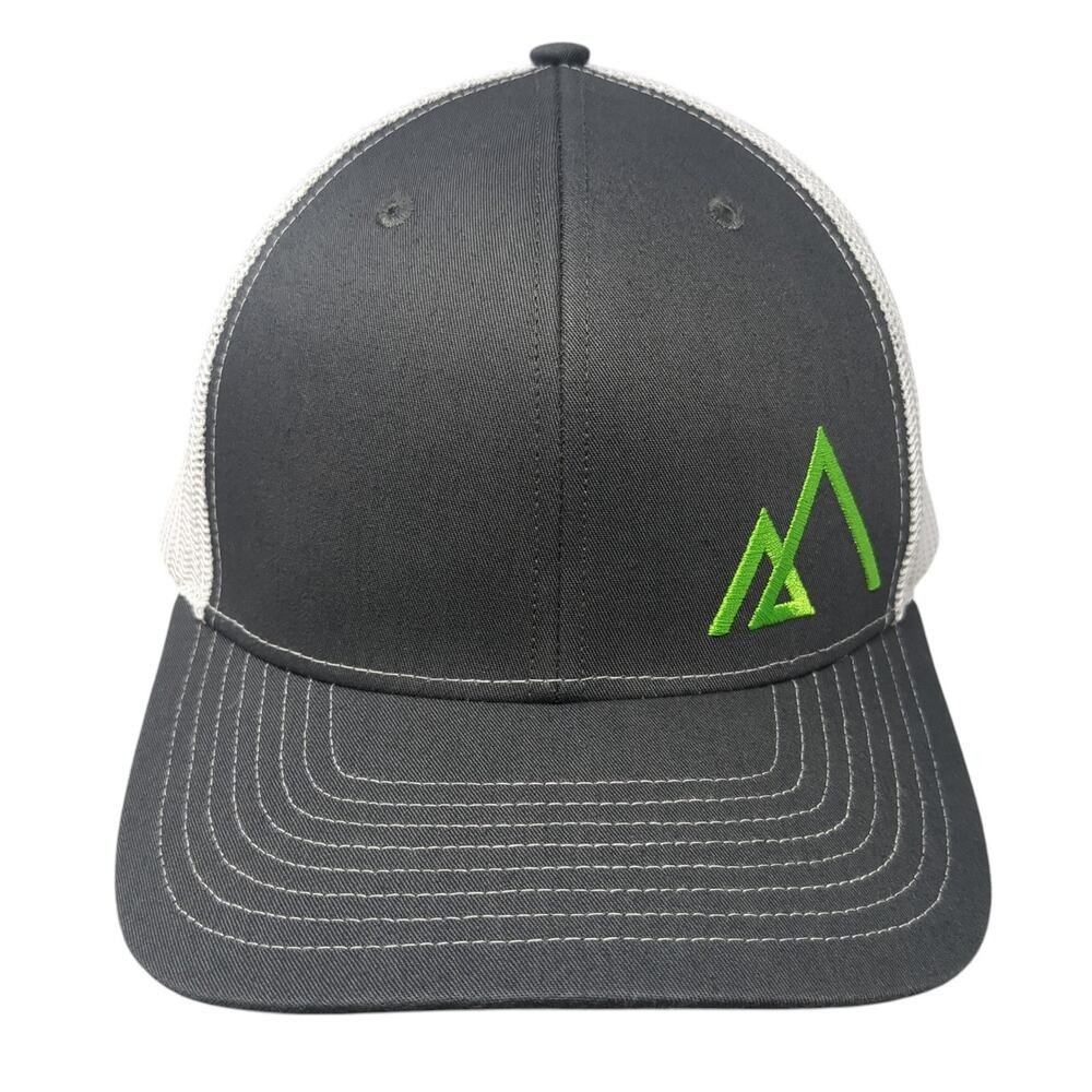 Empire Snapback Trucker Hat Gray One Size Adjustable Mesh Back Name Brand